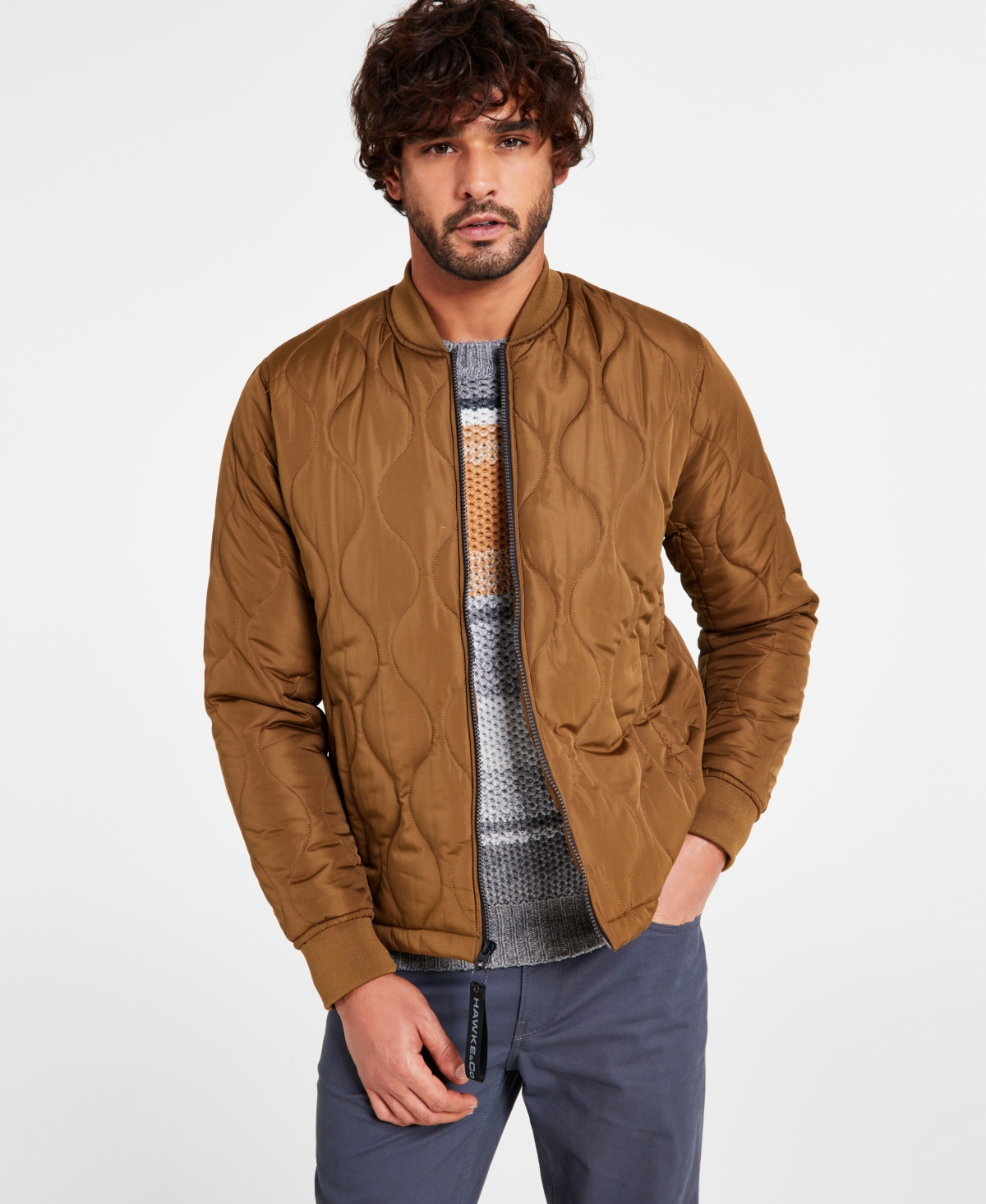 Men's Onion Quilted Jacket - Loden