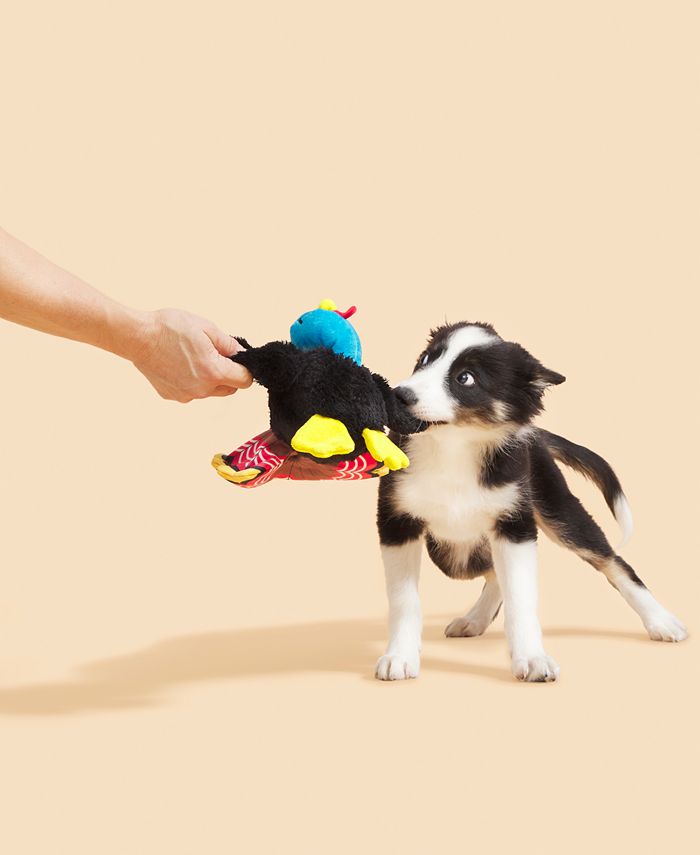 BarkBox Turkey Tim Plush Squeaker Crinkle Dog Toy Macy's