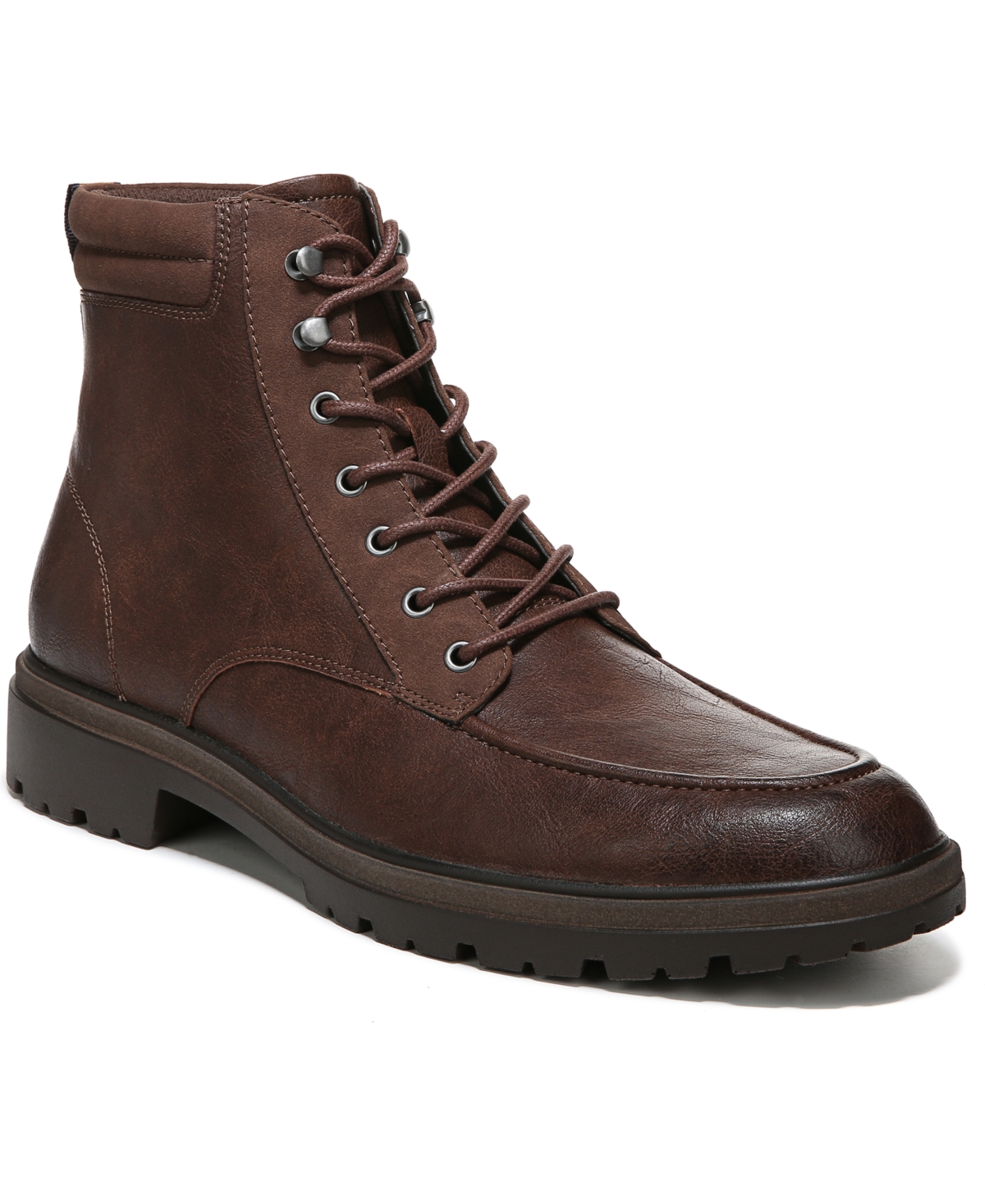 Men's Grayton Mid Shaft Boots - Dark Brown Synthetic