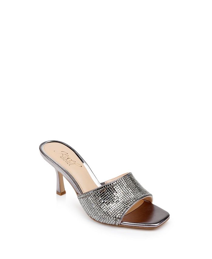 Jewel badgley mischka discount janica block heel sandal