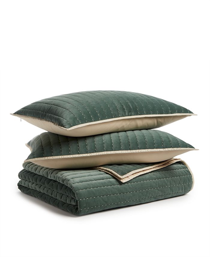 Oake Velvet Coverlet, Full/Queen, Created for Macy's & Reviews Home