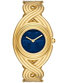 Women's The Miller Braided Gold-Tone Stainless Steel Bracelet Watch 28mm