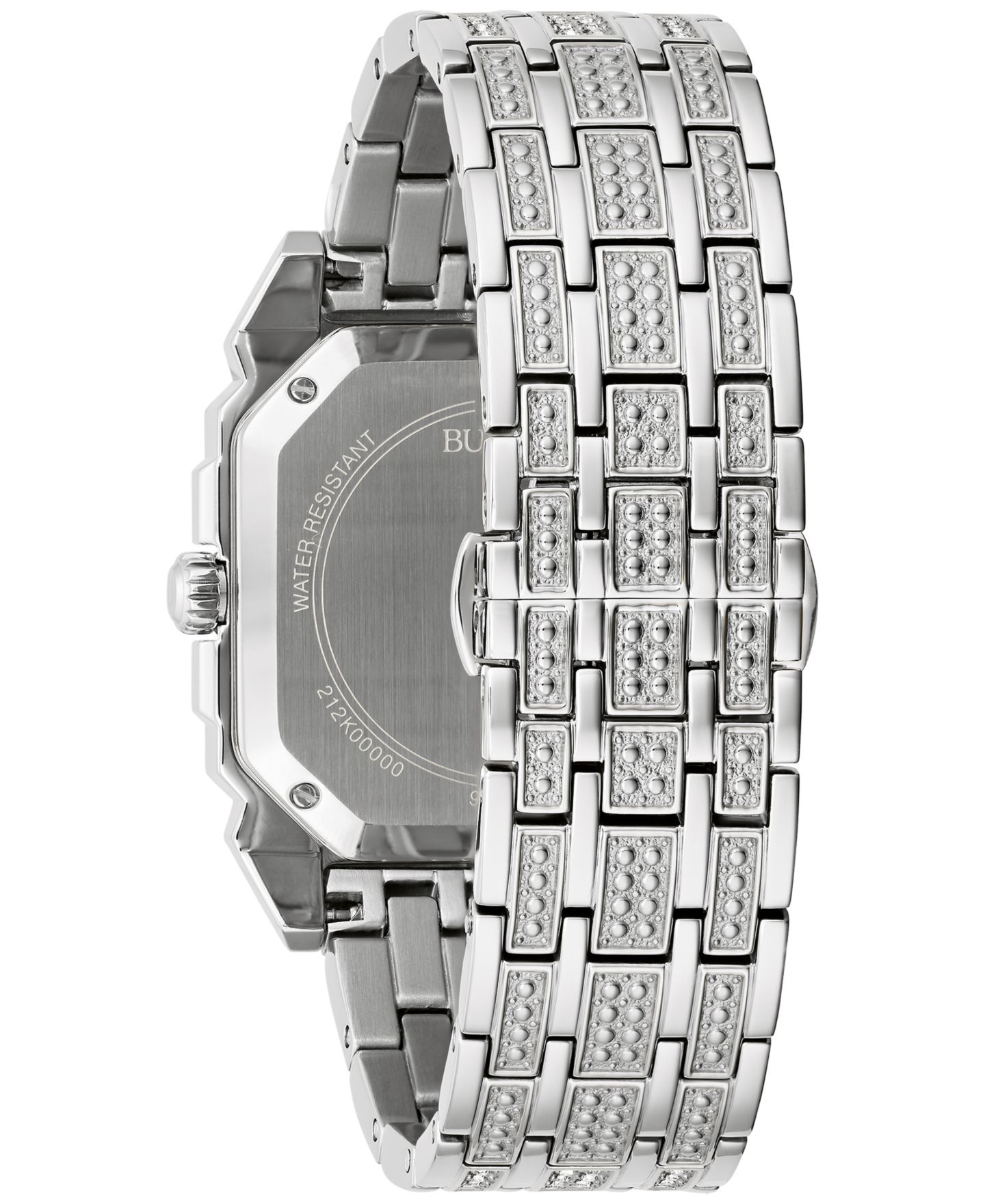 Мужские часы Bulova Crystal Octava Stainless Steel Bracelet Watch 40mm — фото 3
