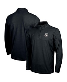 Men's Black Georgia Bulldogs Alternate Logo Intensity Performance Quarter-Zip Pullover Jacket