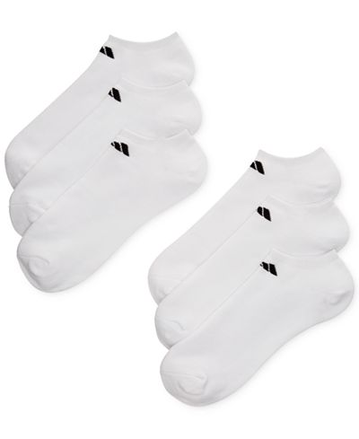 adidas Men's Cushioned Athletic 6-Pack No Show Socks - Socks - Men - Macy's