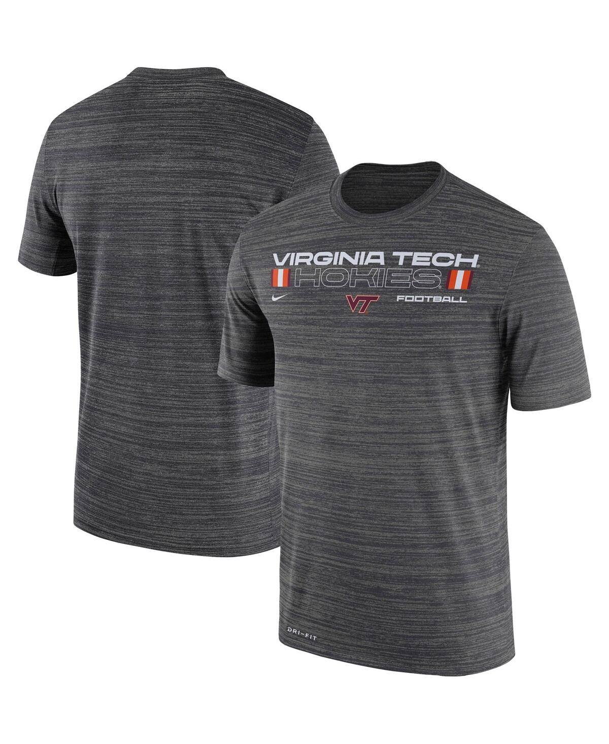 Men's Nike Charcoal Virginia Tech Hokies Velocity Legend Dri-Fit Performance T-shirt