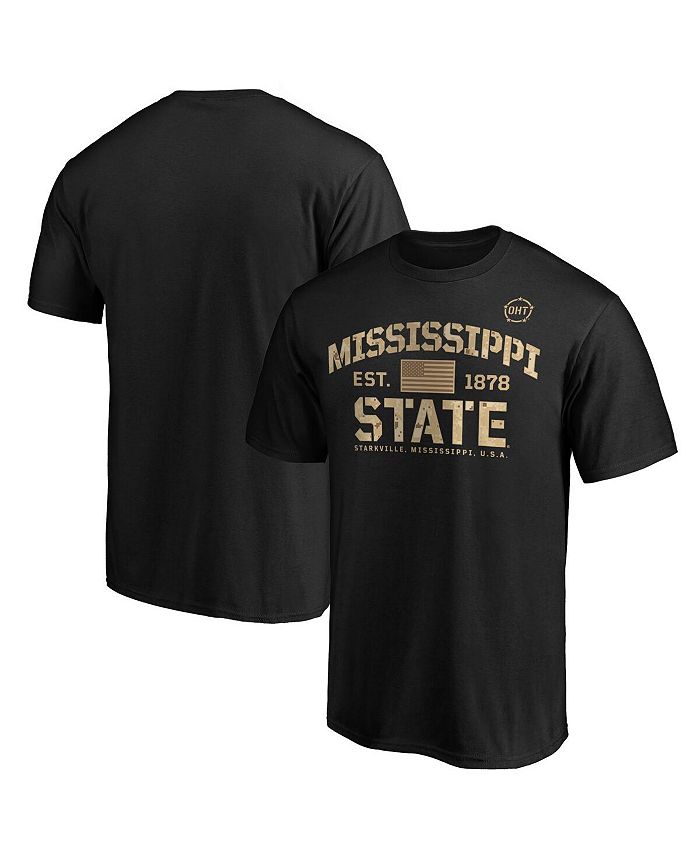 Fanatics Men's Black Mississippi State Bulldogs OHT Military-Inspired ...