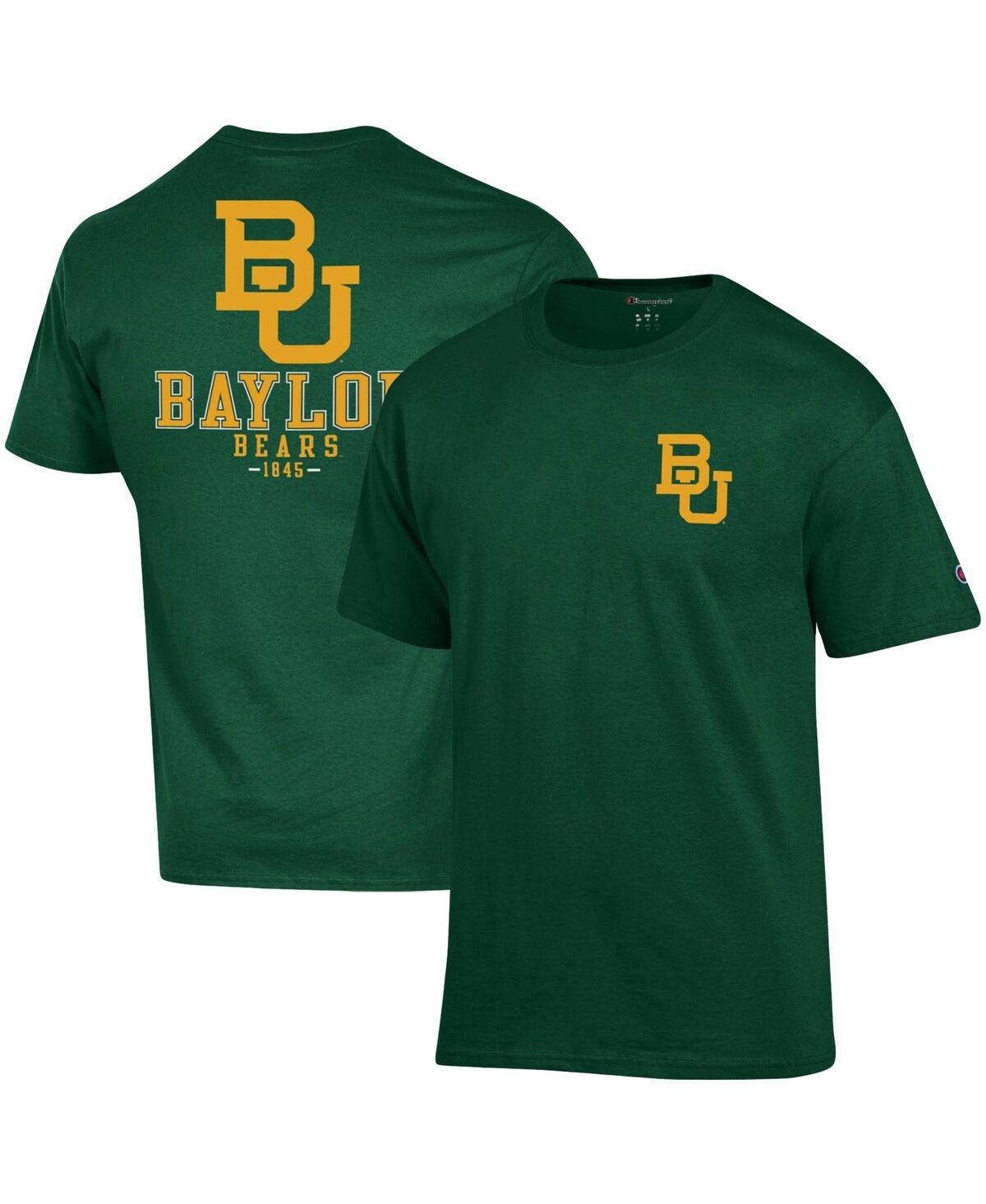 Champion Green Baylor Bears Stack 2-hit T-shirt In Green