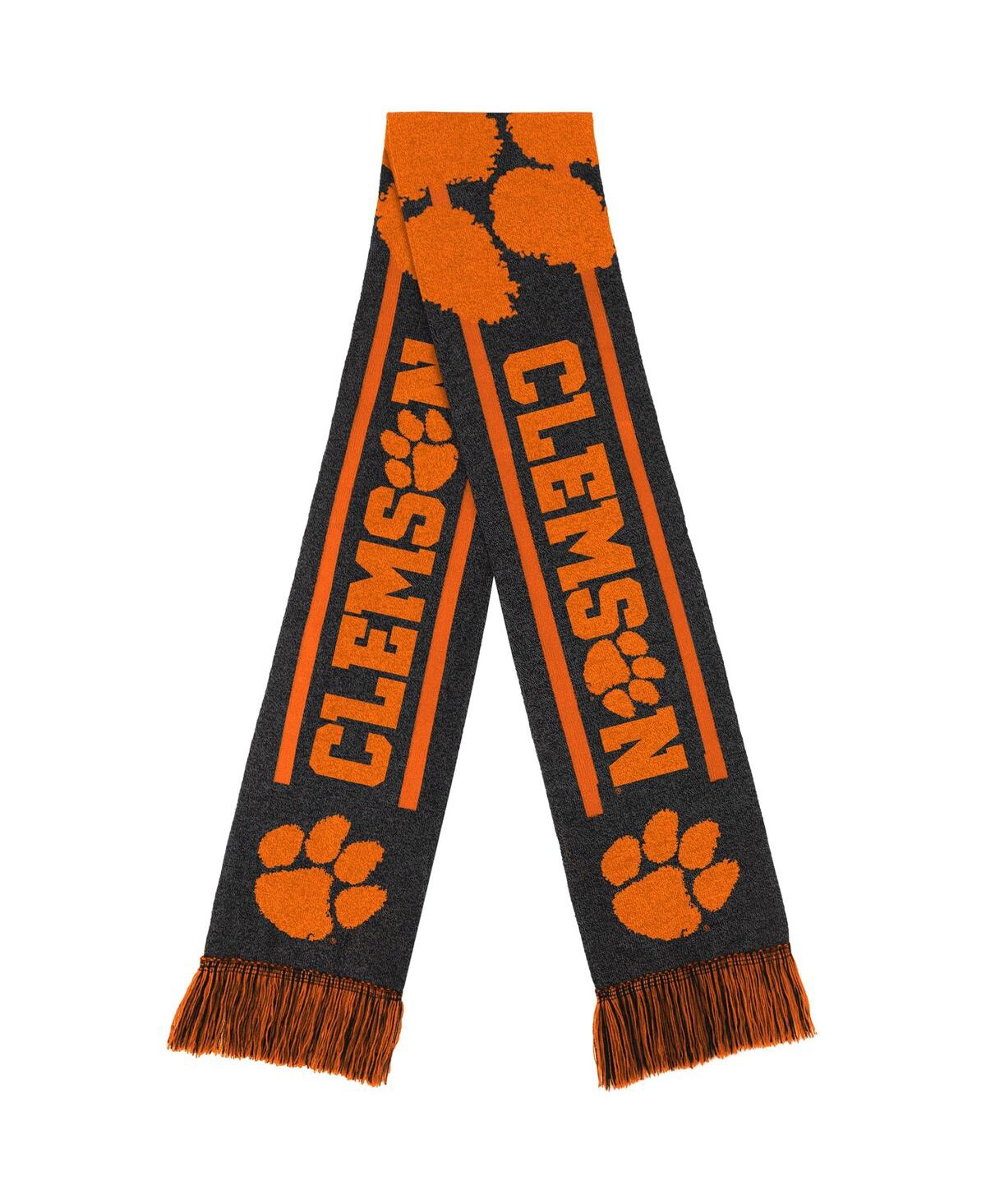 Shop Foco Men's And Women's  Clemson Tigers Scarf In Gray