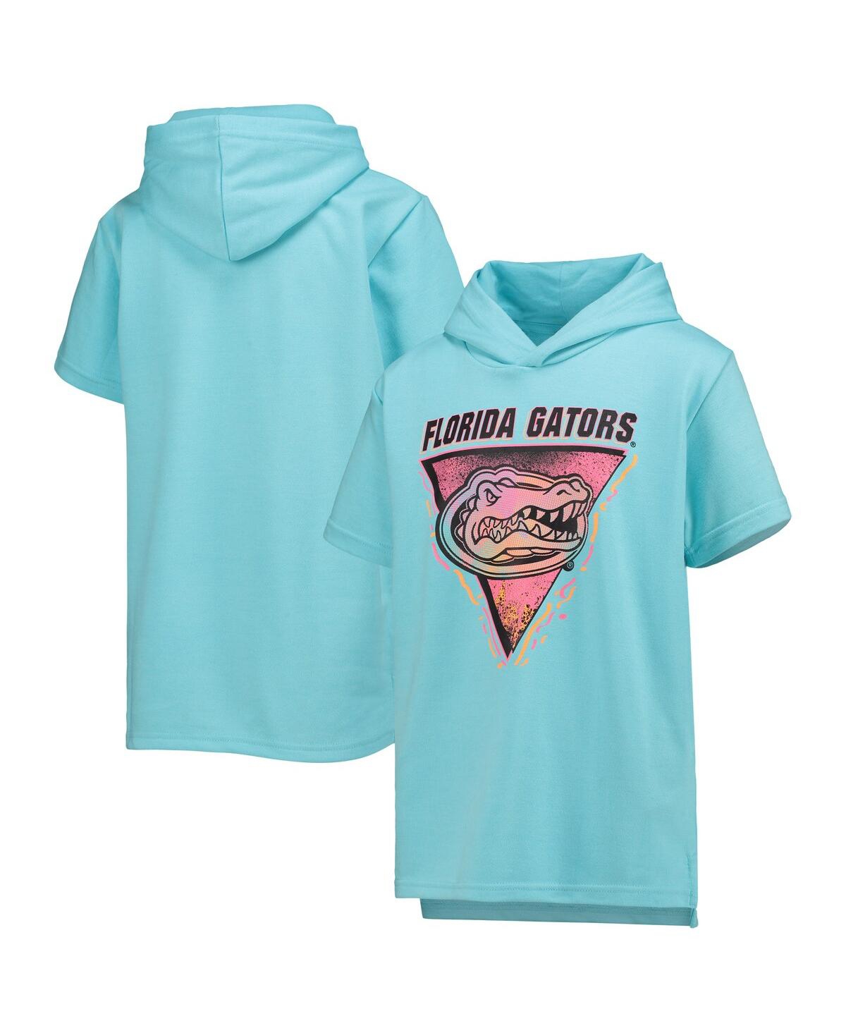 Shop Outerstuff Big Boys Royal Florida Gators Game On Neon Daze Hoodie T-shirt