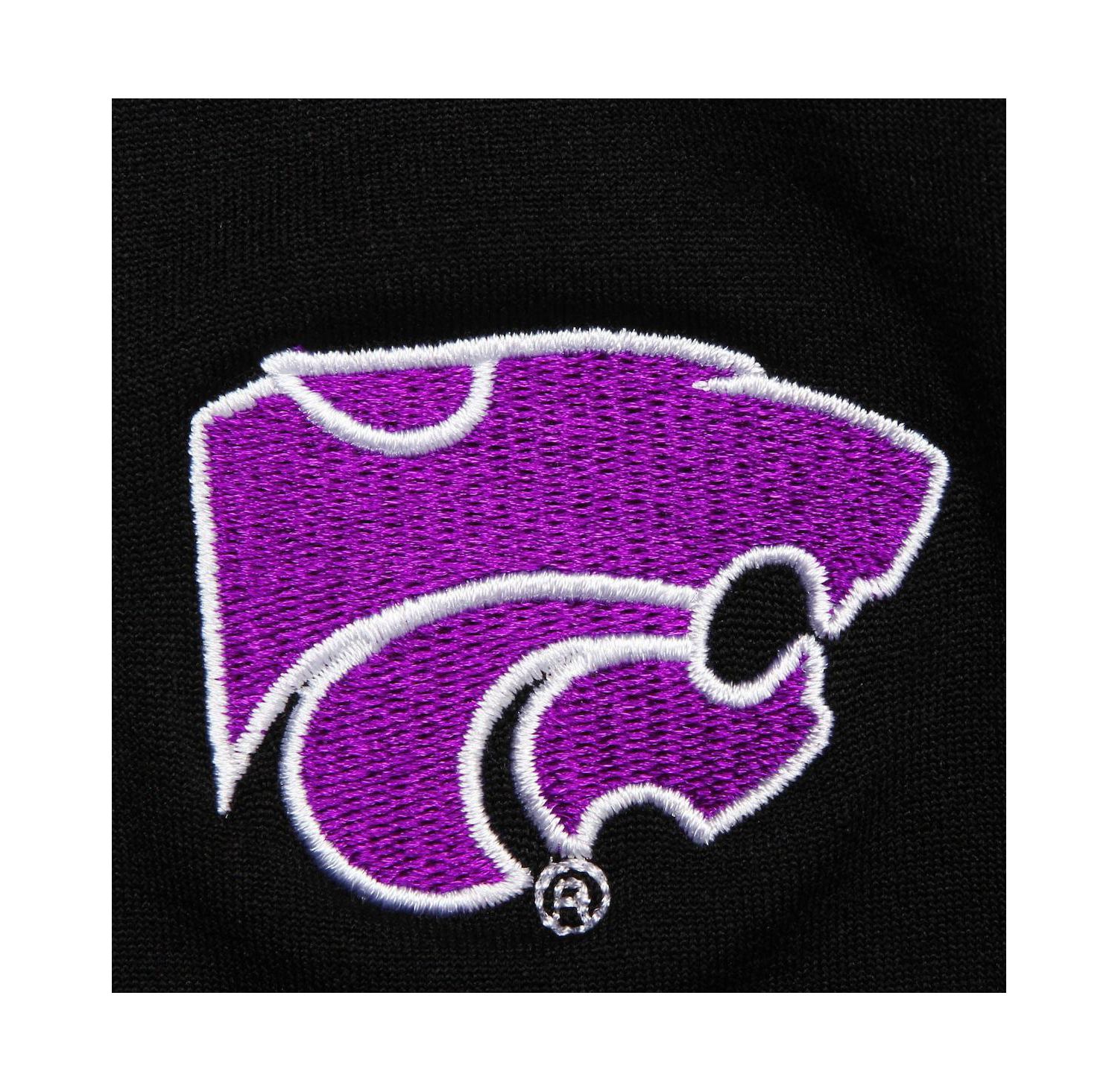 Women's Black Kansas State Wildcats Fleece Leggings