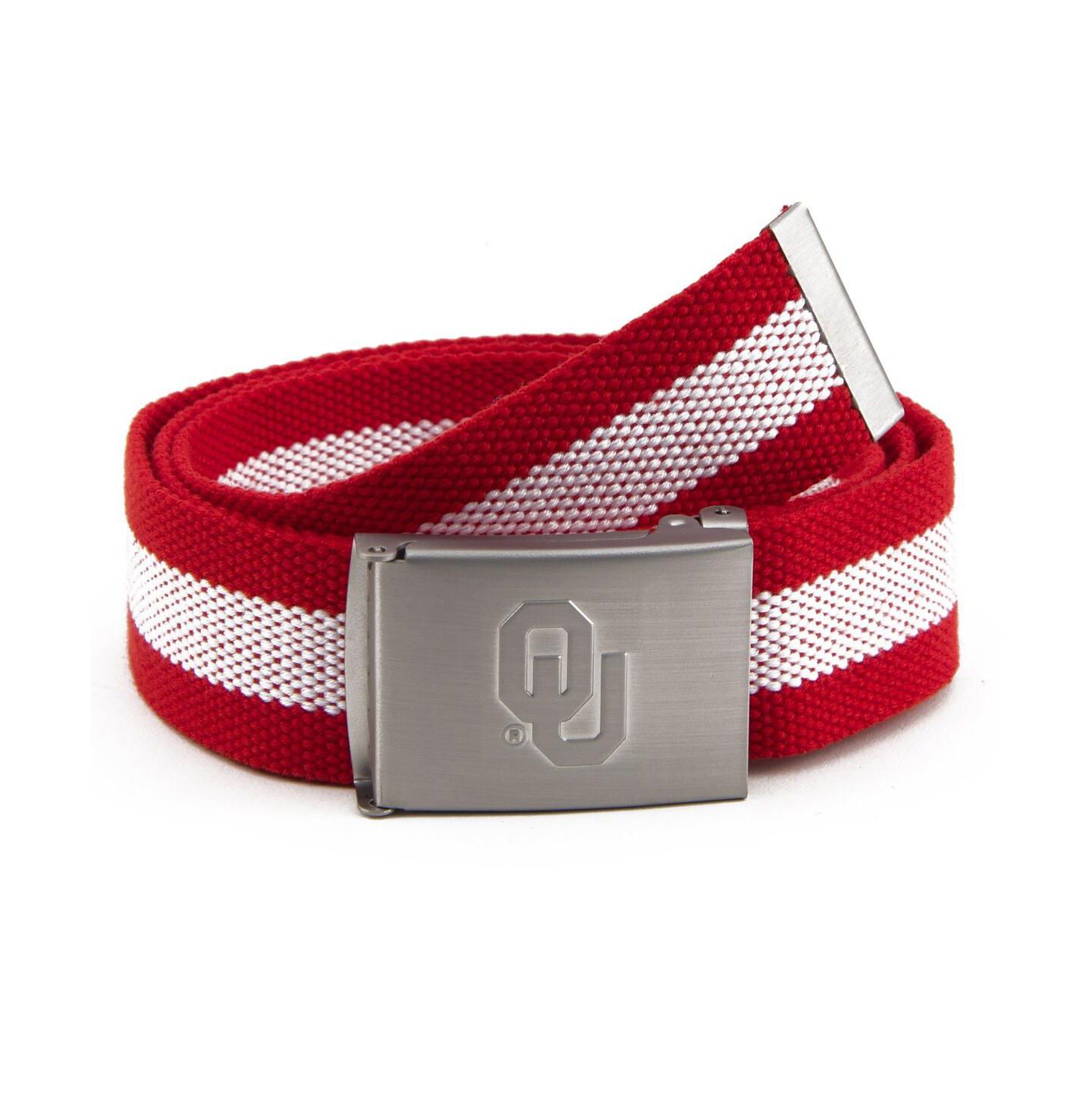Мужской ремень Eagles Wings Oklahoma Sooners Fabric Belt — фото 1