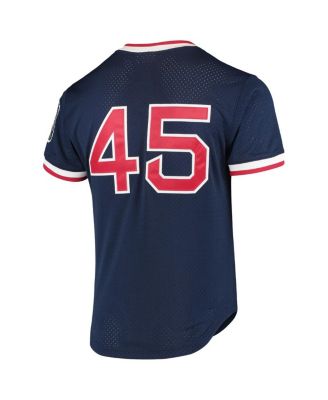 Men's Pedro Martinez Navy Boston Red Sox 1999 Cooperstown Collection Mesh Batting Practice Jersey