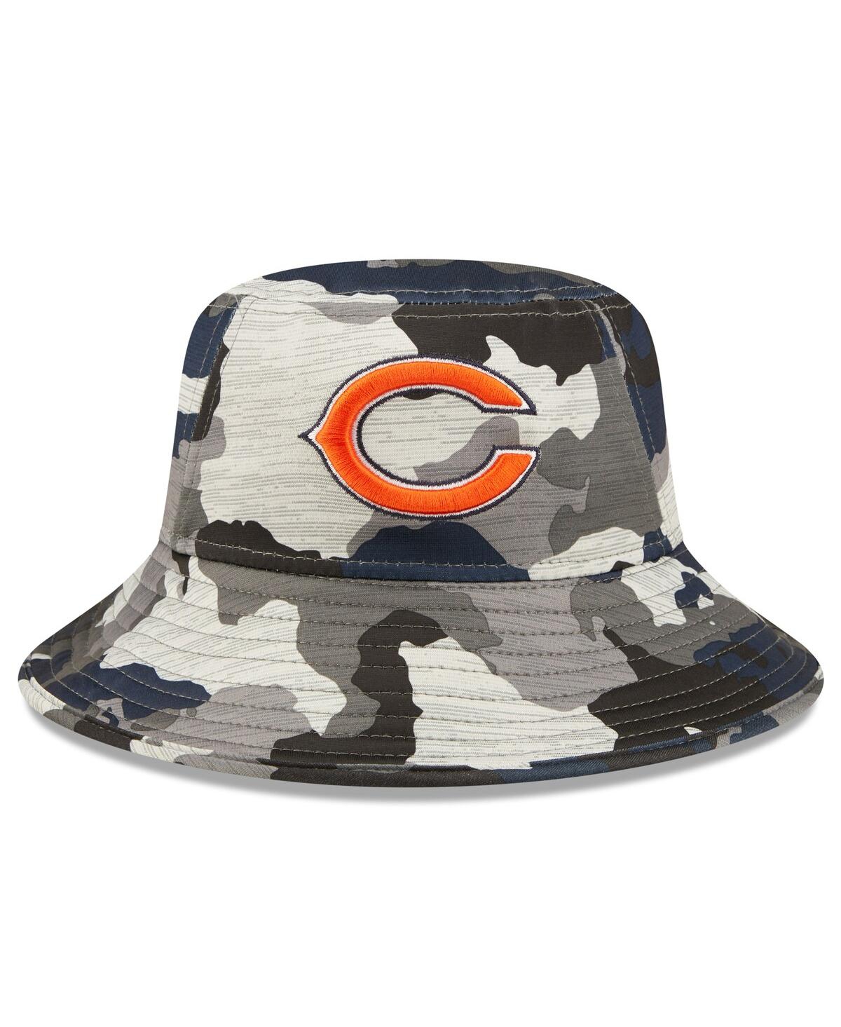 Shop New Era Men's  Camo Chicago Bears 2022 Nfl Training Camp Official Bucket Hat