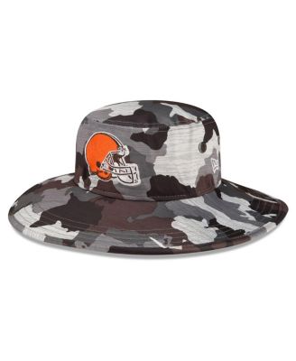 Men's Camo Cleveland Browns 2022 NFL Training Camp Official Panama Bucket Hat