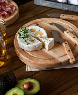 Mickey Minnie Mouse 5 Piece Circo Cheese Cutting Board Tools Set