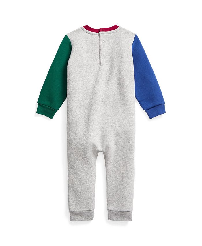 Polo Ralph Lauren Baby Boys Polo Bear Fleece Coverall Macy's