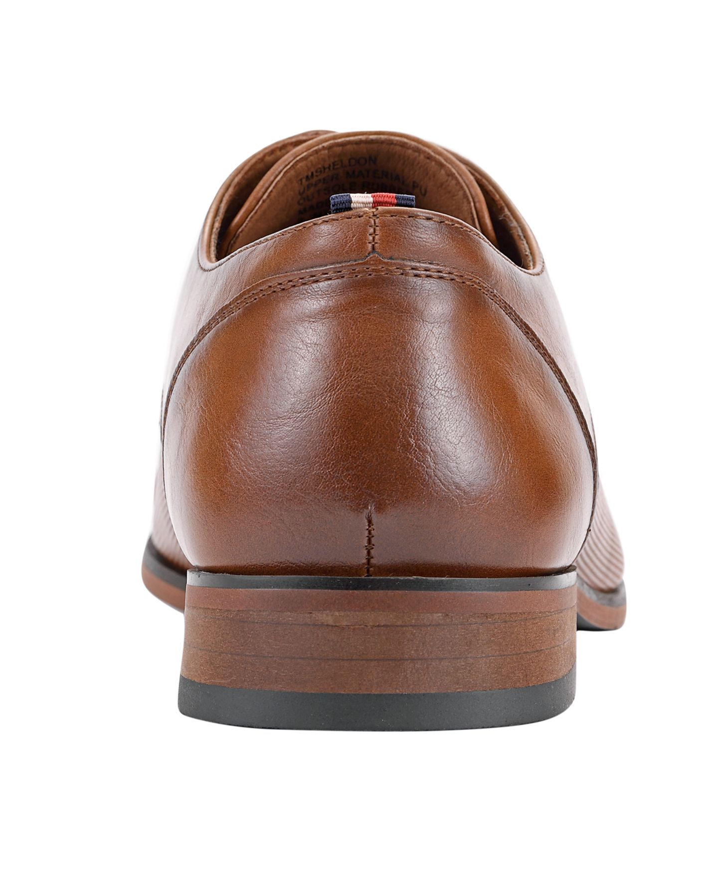 Мужские туфли Tommy Hilfiger Sheldon Lace Up Dress Oxfords, цвет: Средний коричневый — фото 3
