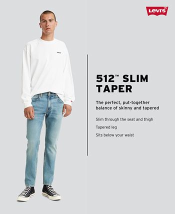 Levi's Men's 512™ Slim Taper Fit Jeans - Macy's