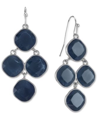 Photo 1 of Style & Co Chandelier Stone Drop Earrings, Created for Macy's