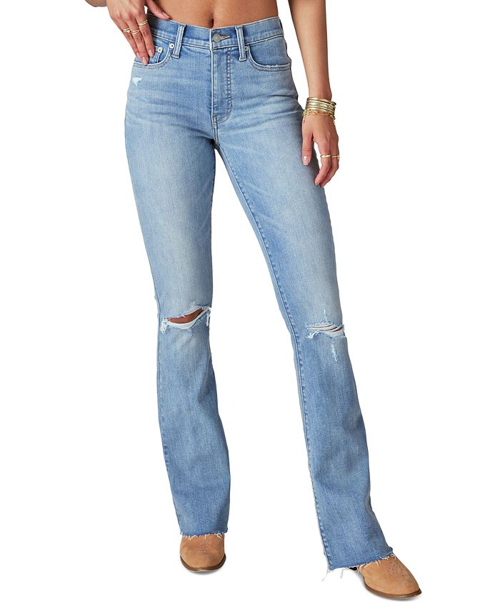 Lucky Brand Women's High Rise Stevie Flare Jeans - Macy's