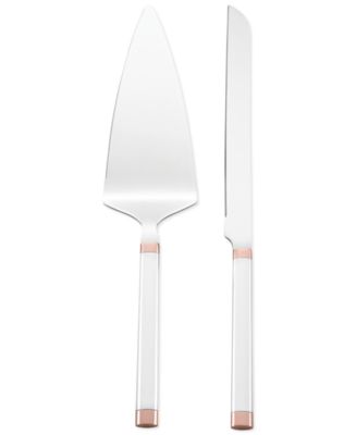 kate spade new york Rosy Glow 2 Piece Dessert Set - Macy's