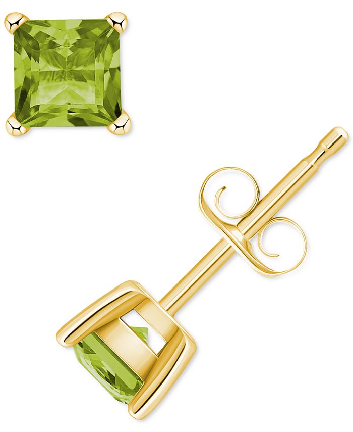 Macys peridot cheap earrings