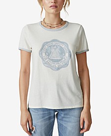 Women's Varsity Crest-Graphic T-Shirt