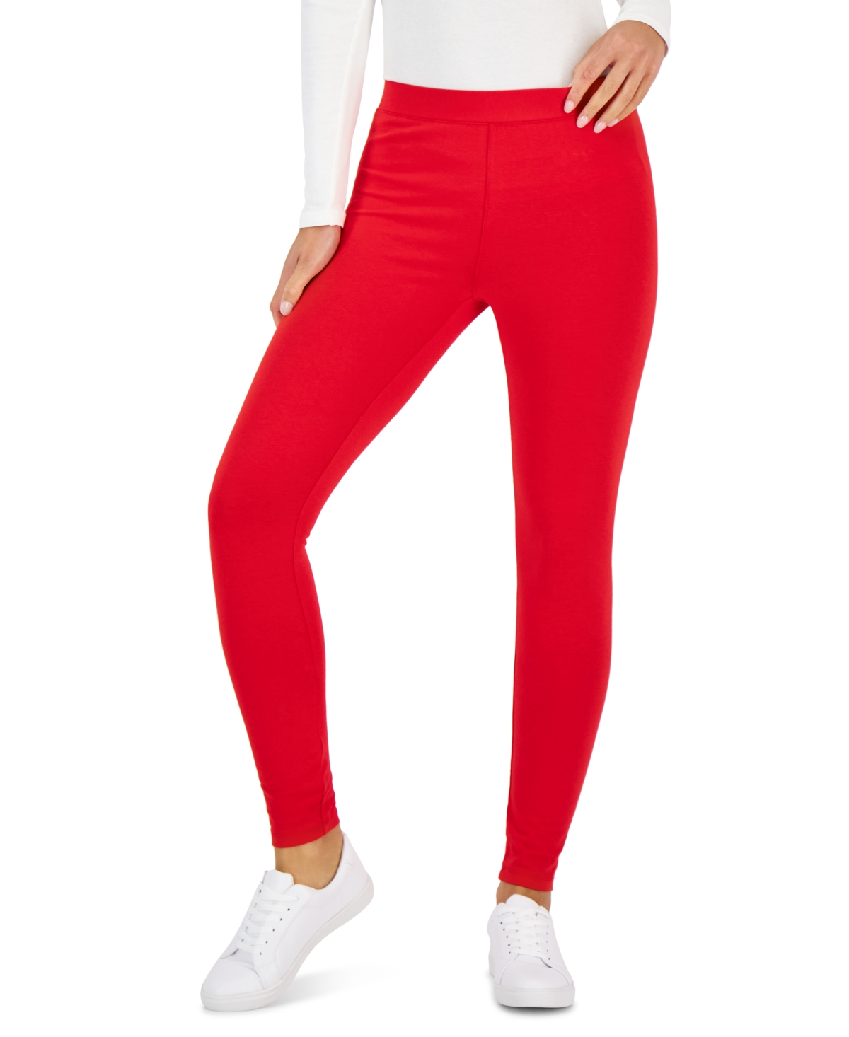 STYLE & CO PETITE PULL-ON LEGGINGS, CREATED FOR MACY'S
