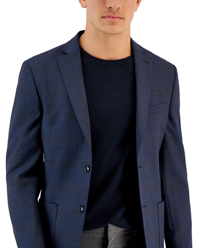 Macy's men's navy discount blazers