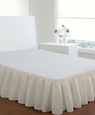 Ruffled Poplin Bed Skirts