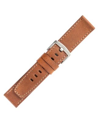 Brown Leather Band designed for Fitbit Versa, Versa 2 and Versa Lite