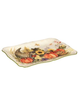 Harvest Morning Rectangular Platter