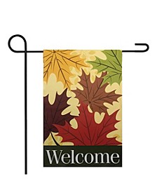 Welcome Autumn Harvest Outdoor Garden Flag, 12.5" x 18"