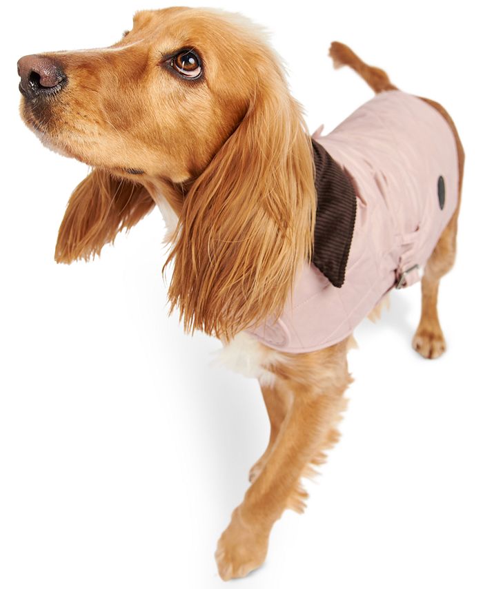 Barbour DiamondQuilted TartanLined Buckle Dog Coat Macy's