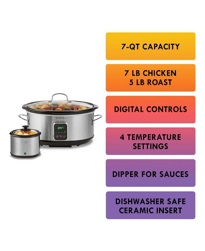 Kenmore 7Qt. Programmable Slow Cooker & Sauce Warmer Macy's