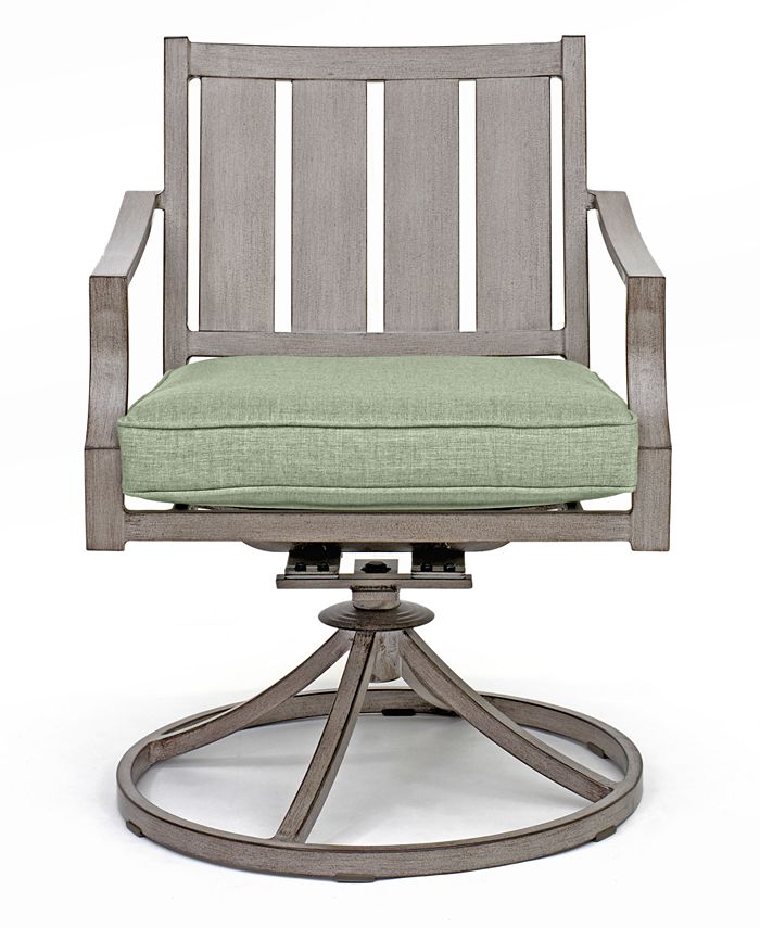 Agio Wayland Outdoor Swivel Chair, Created for Macy's Macy's