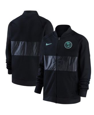 Nike Big Boys Black Club America I96 Anthem Raglan Full-Zip Jacket