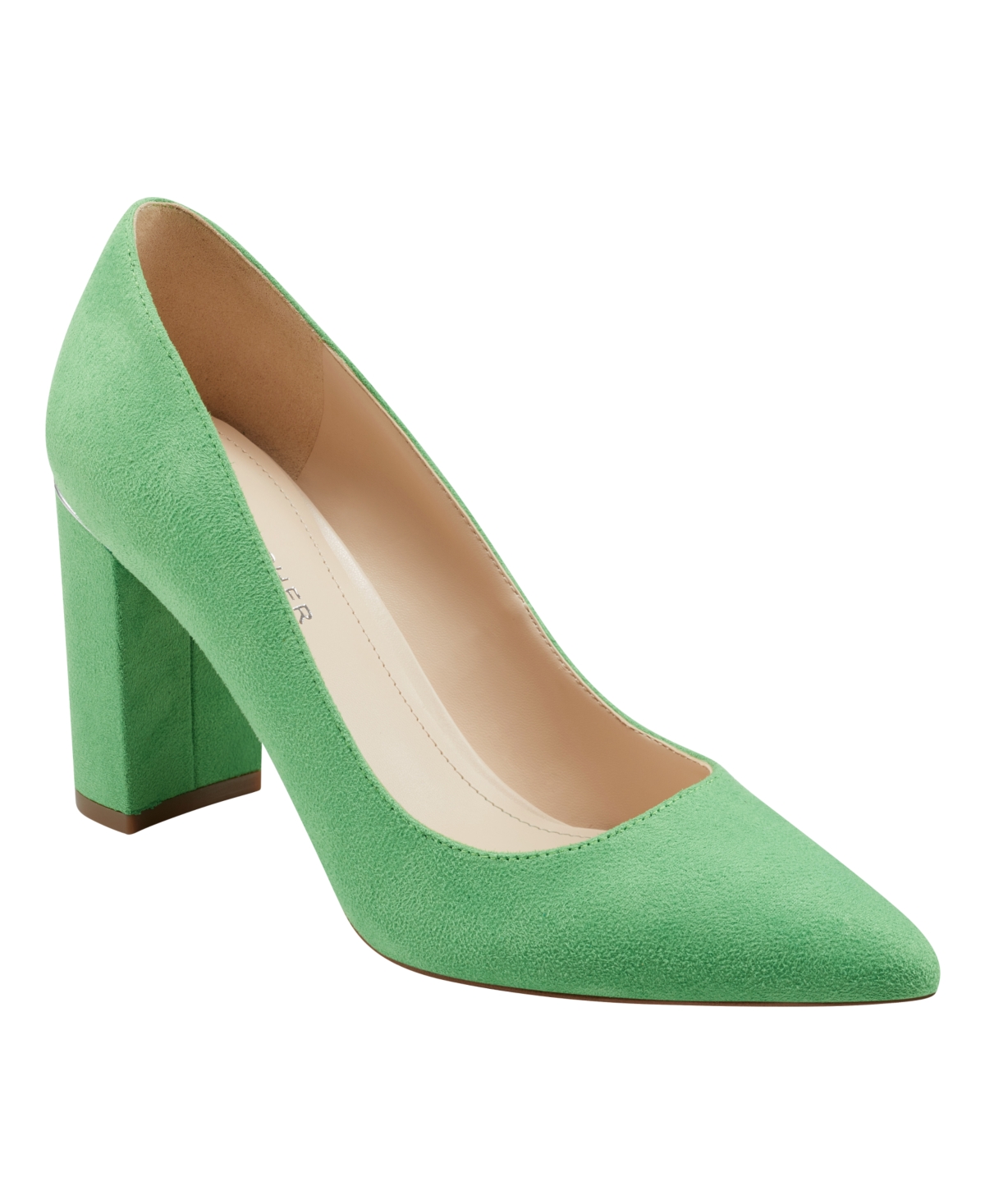 Marc Fisher Women's Viviene Slip-On Block Heel Dress Pumps Women's Shoes