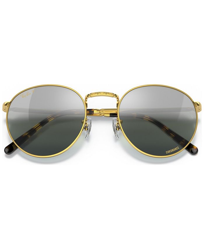 Ray-Ban Unisex Polarized Sunglasses, RB3637 NEW ROUND 50 - Macy's