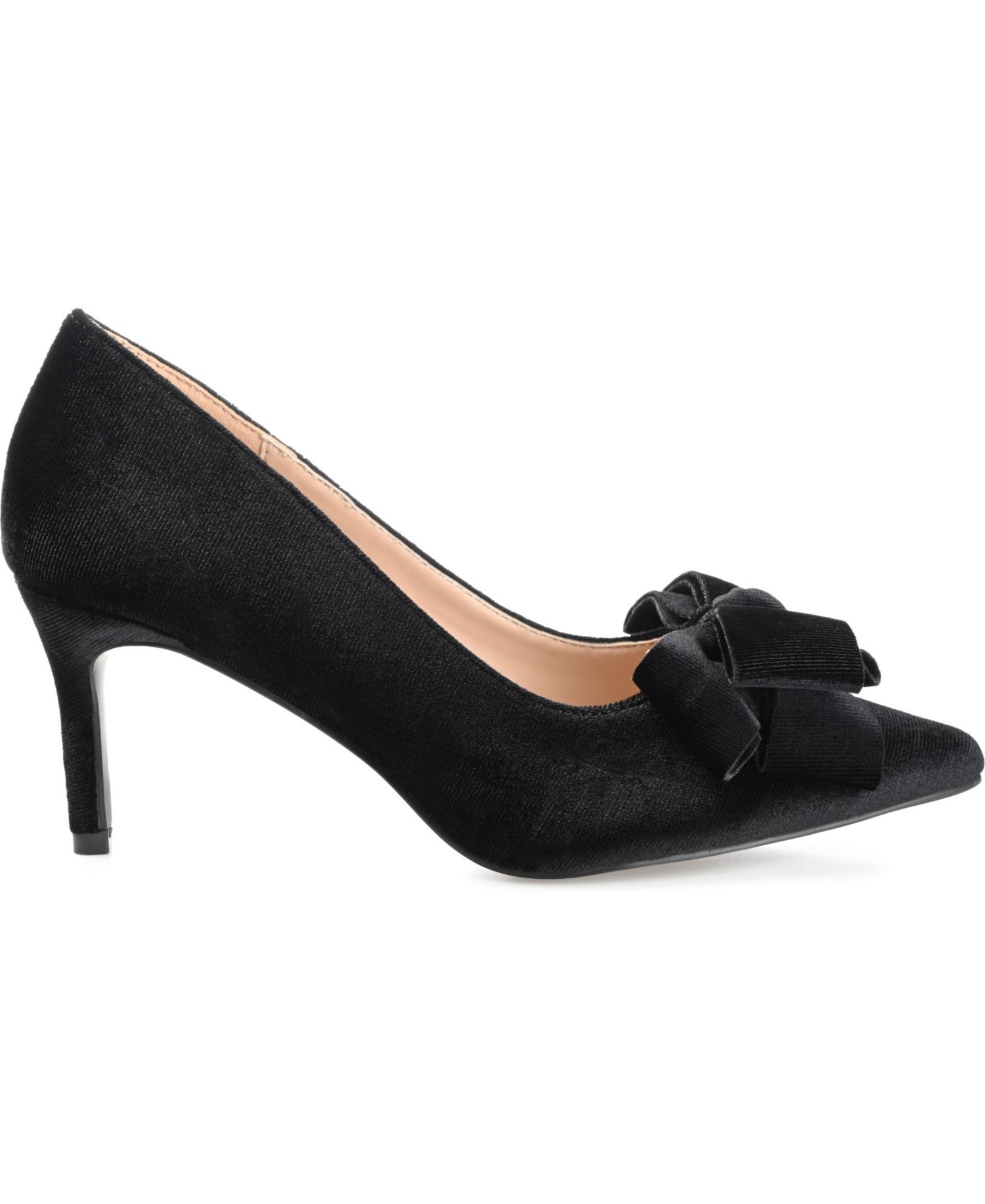 Women's Crystol Bow Pointed Toe Dress Pumps