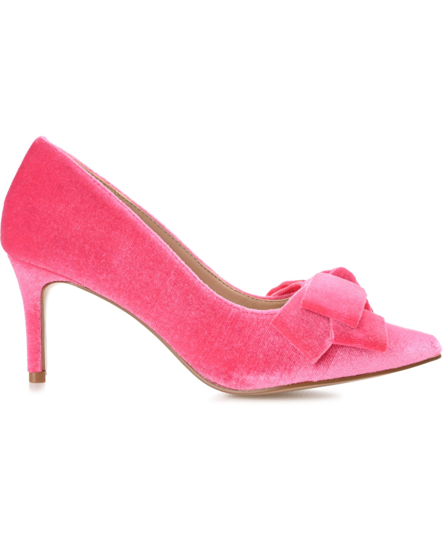 Women's Crystol Bow Pointed Toe Dress Pumps