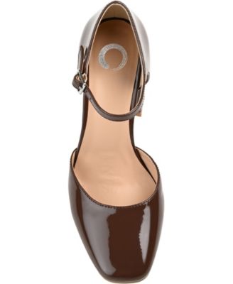 Women's Hesster Block Heel Ankle Strap Pumps