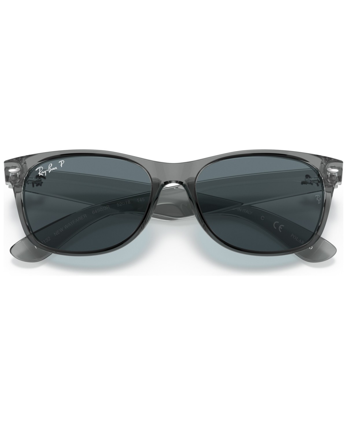 Женские солнцезащитные очки Ray-Ban Unisex Polarized Sunglasses, RB2132 NEW WAYFARER — фото 6