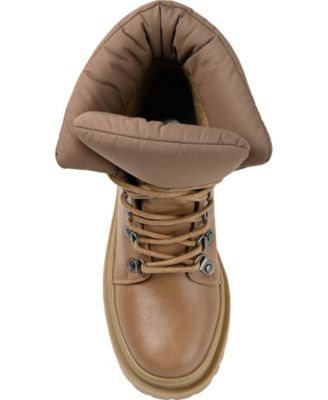 Women's Irrah Lace Up Lug Sole Booties