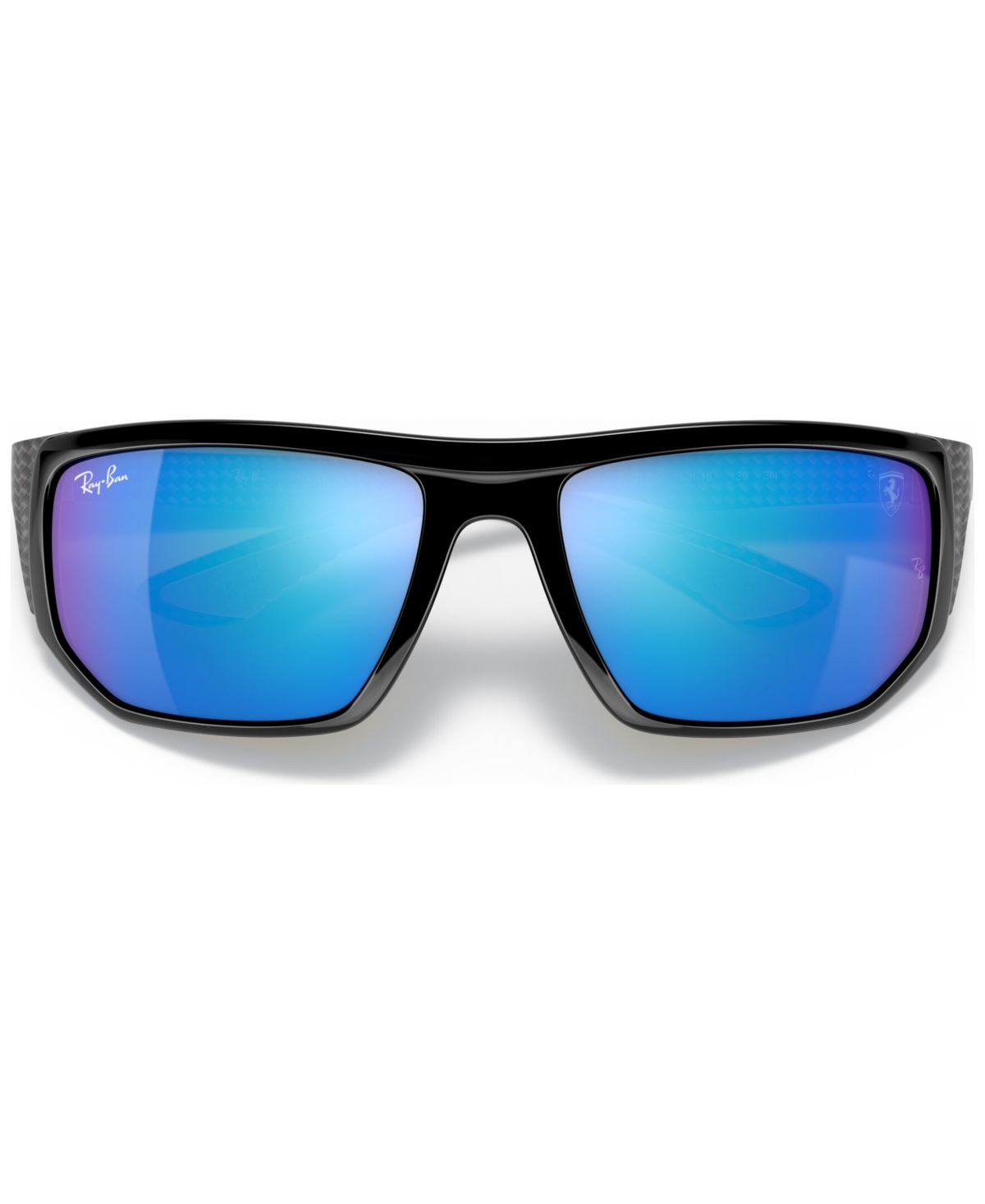 Ray Ban Ray-ban Rb8361m Scuderia Ferrari Collection 60 Unisex Sunglasses In Black 2