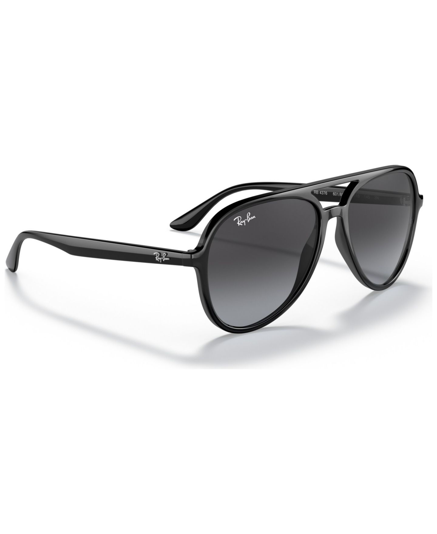 Солнцезащитные очки Ray-Ban Unisex Sunglasses, RB4376, цвет: Чёрный — фото 3