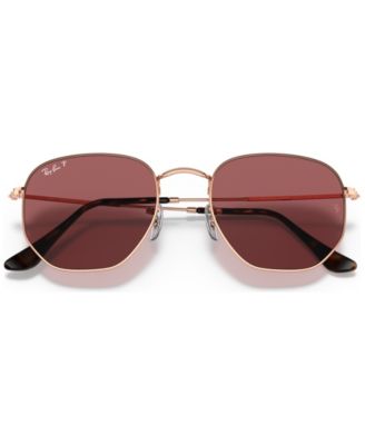 Unisex Geometric Polarized Metal  Sunglasses, RB3548N