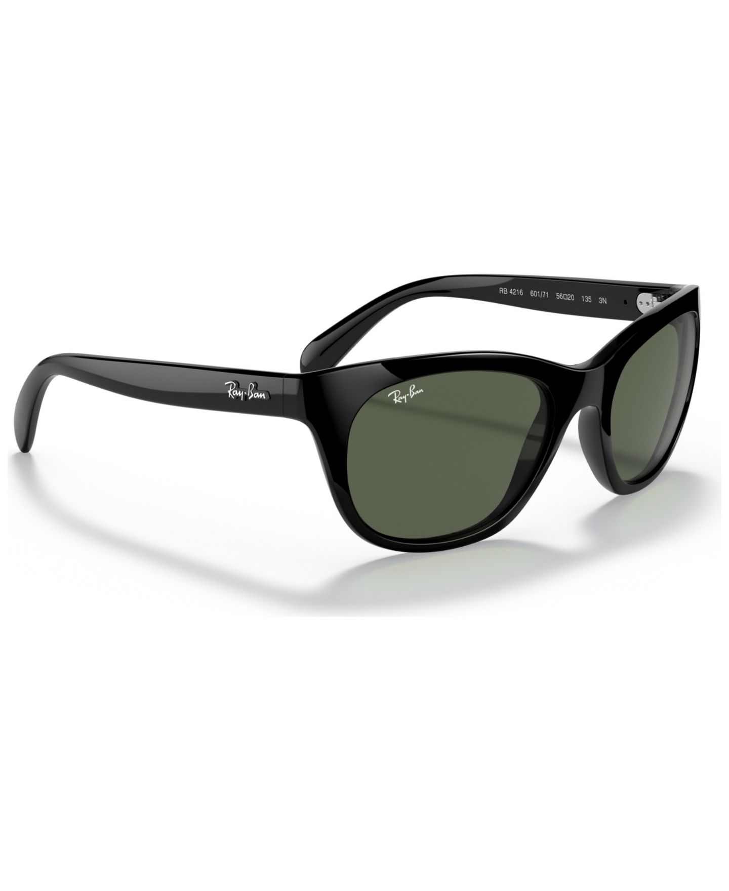 Женские солнцезащитные очки Ray-Ban Sunglasses, RB4216, цвет: Чёрный — фото 7