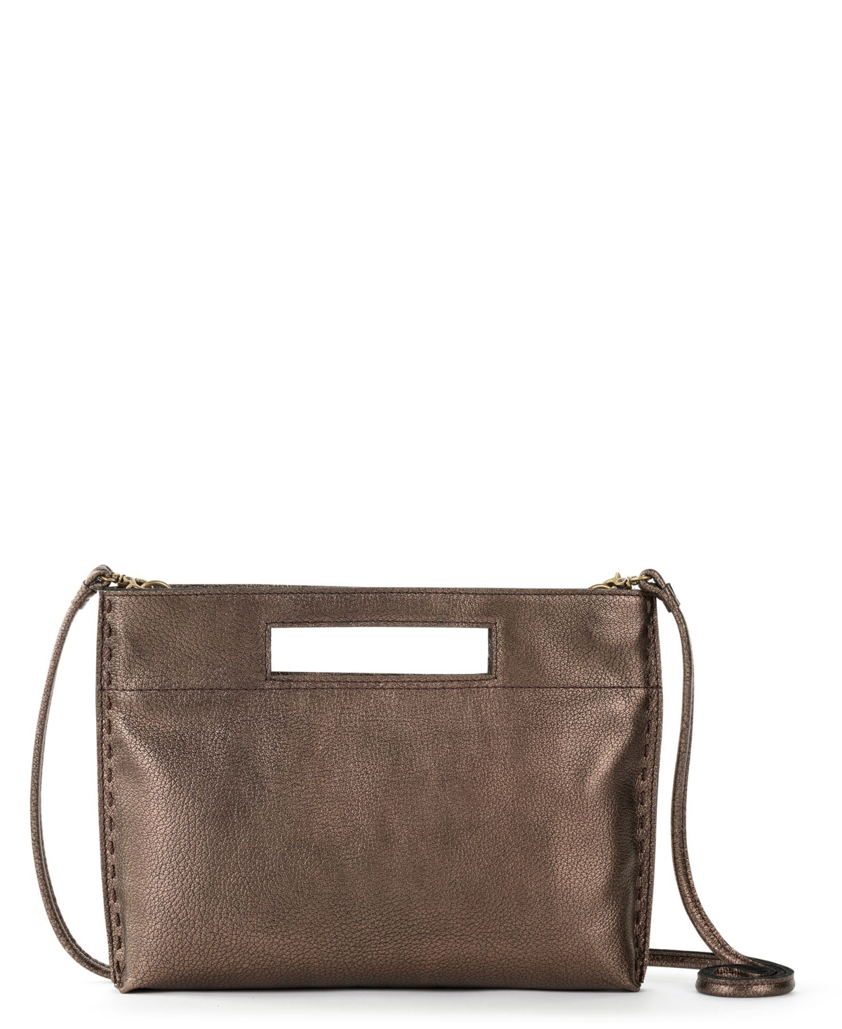 The Sak Women's Linden Leather Crossbody Clutch In Bronze